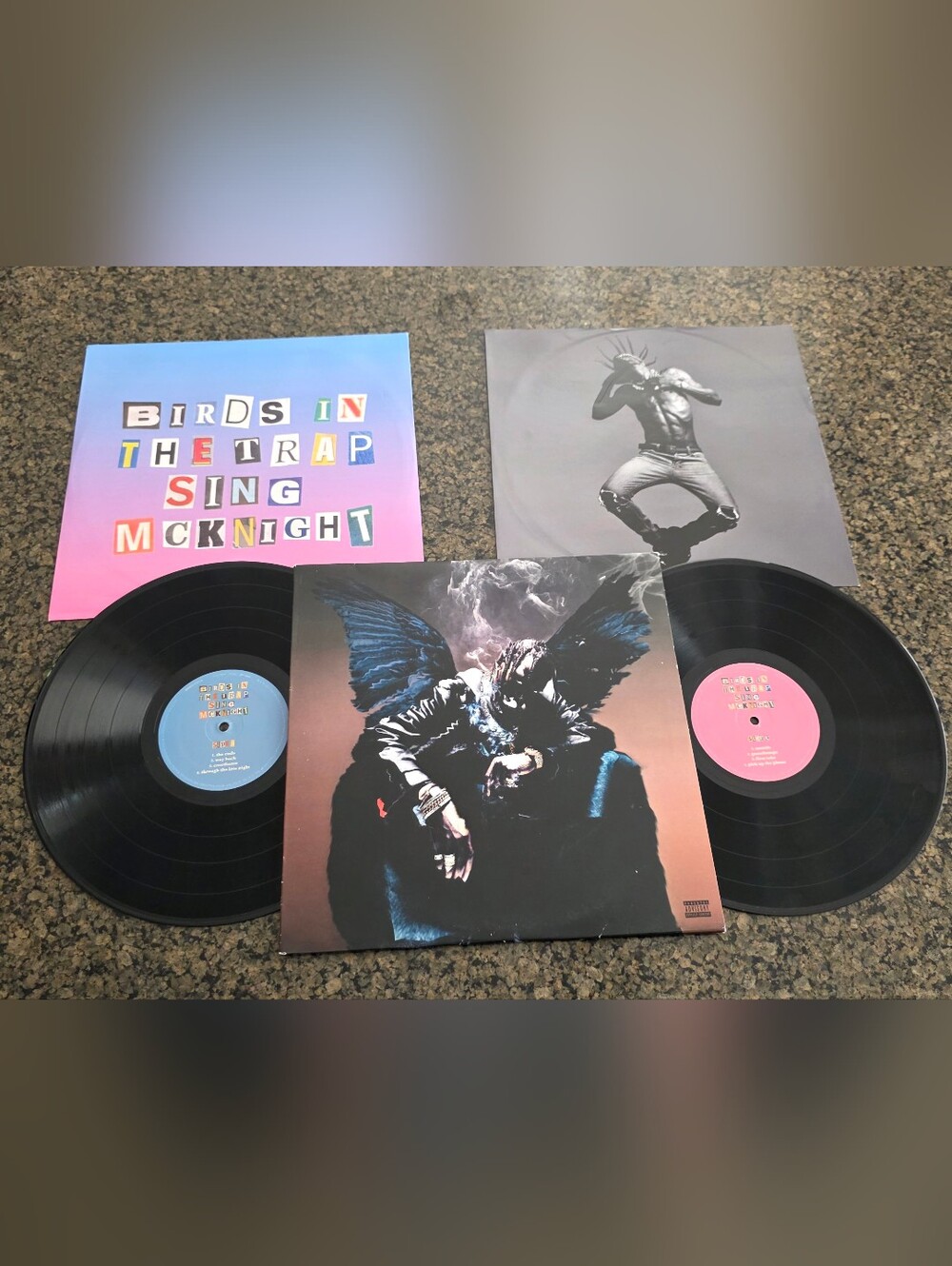 Travis Scott - Birds In The Trap Sing Mcknight 2 X double Vinyl LP Explicit Rare